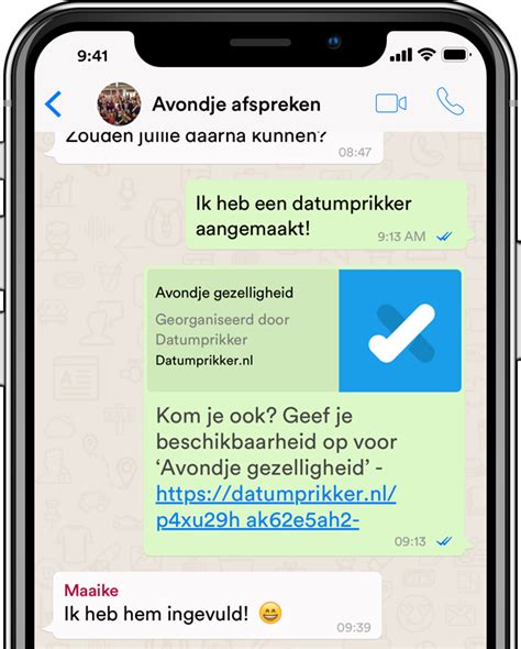 datumprikker whatsapp groep|Tip: zo kun je een datum prikken via WhatsApp